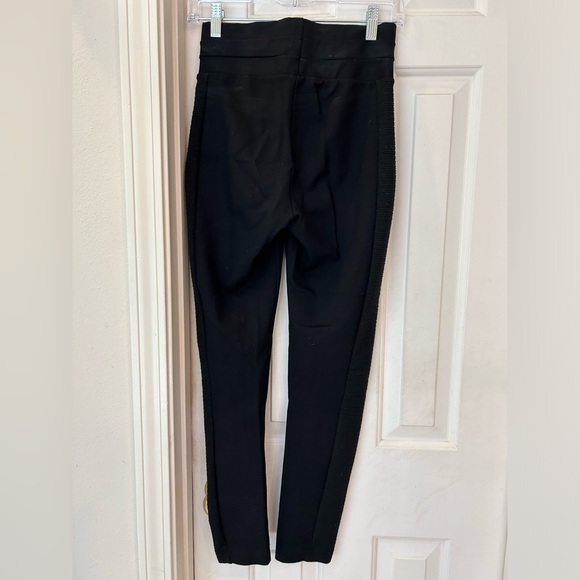 Zara Pull On Leggings, Black, Stretch, Side Panel, Women’s Size Small - Picture 7 of 10